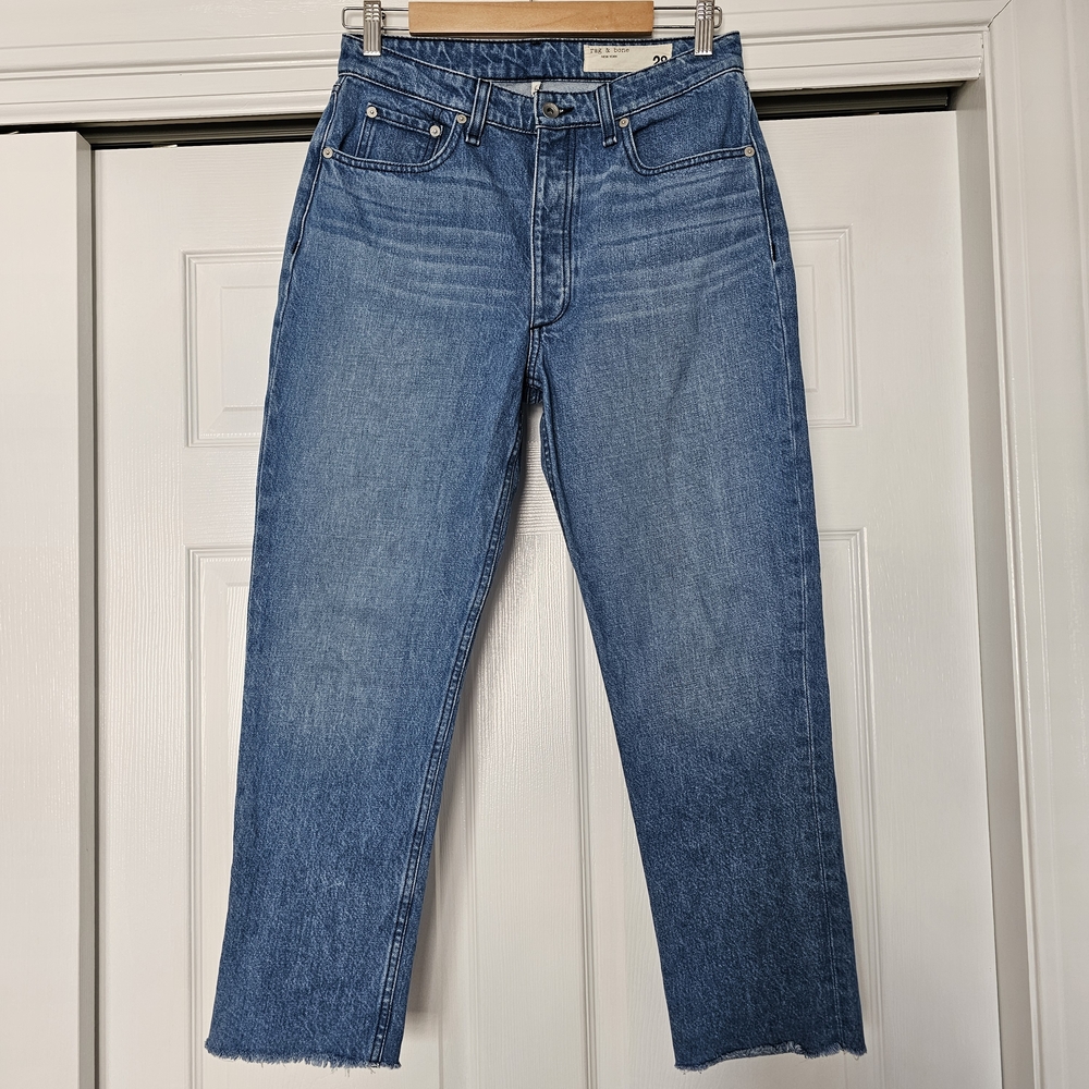 RAG & BONE High Rise Cigarette Jeans
